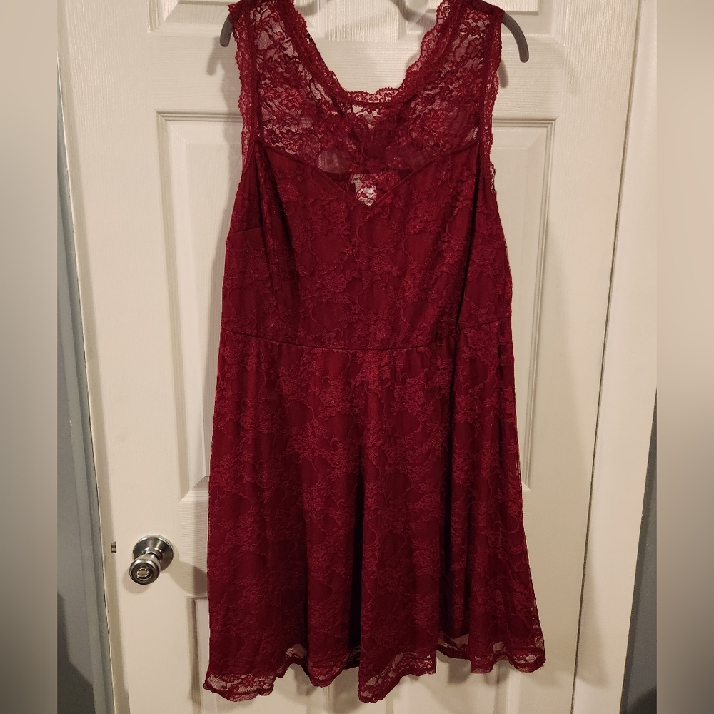 Red Lace Dress